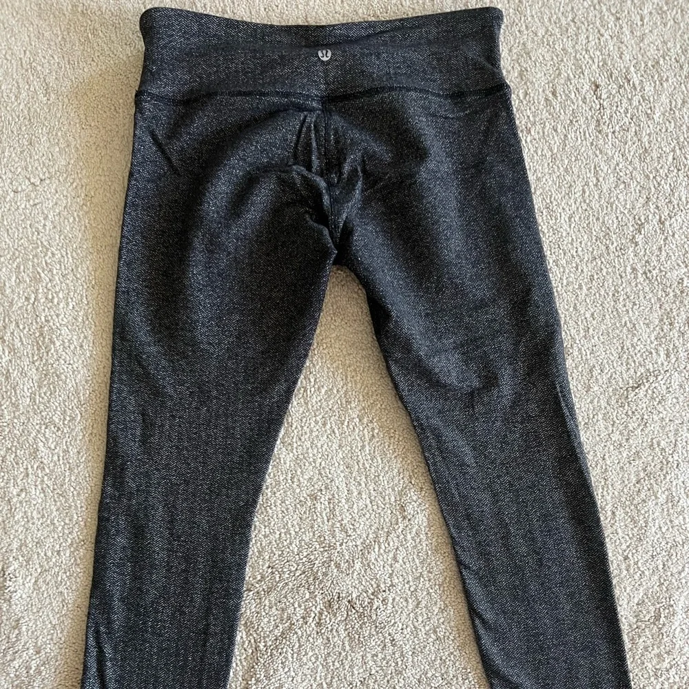 Lululemon Cozy Wunder Under Herringbone Leggings 8 - Picture 5 of 8